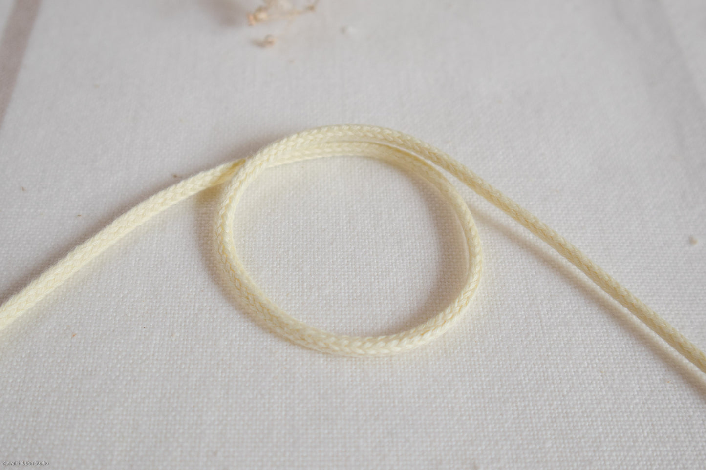 100% organic cotton soft cord 4mm
