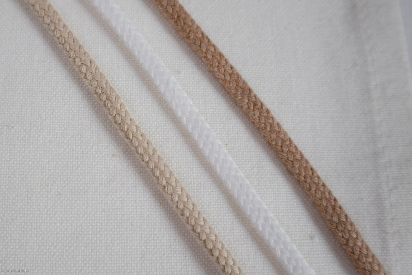 100% organic cotton soft cord 5mm